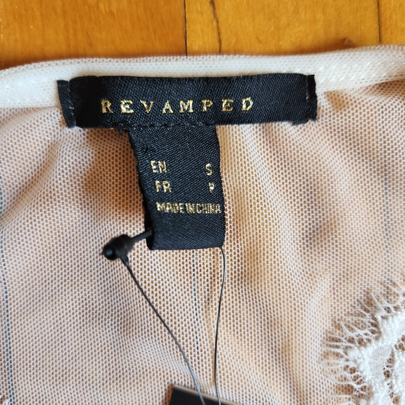 Revamped white lace bodysuit new with tags - Picture 3 of 6